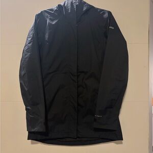Columbia Black Waterproof Hooded Trench Coat